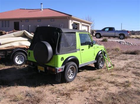 Purchase Used 1990 Suzuki Samurai JL Sport Utility 2 Door 1 3L In