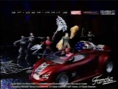 Spider Man 3 Figuras Y Spider Car Anuncio De Juguetes Famosa YouTube