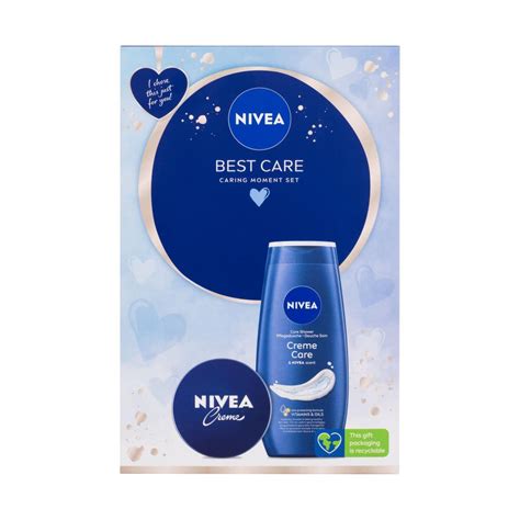 Nivea Creme Care Set Cadou Gel De Duș Creme Care 250 Ml Cremă