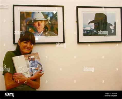 Barbara Mcqueen At The Opening Of The Last Mile An Exhibition Of Rare And Private Photographs