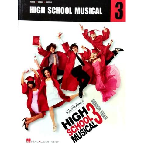 HIGH SCHOOL MUSICAL 3 (Piano/Vocal/Guitar) (Free Shipping) | Shopee ...