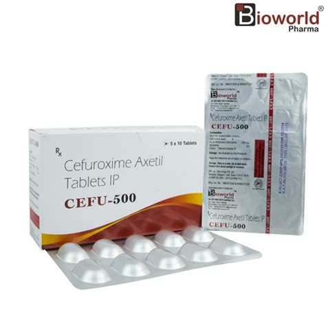 CEFU 500 Tablets Bioworld Pharma