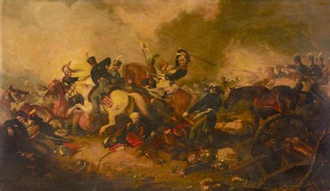 Marshal Blucher At The Battle Of Ligny June Abraham Cooper