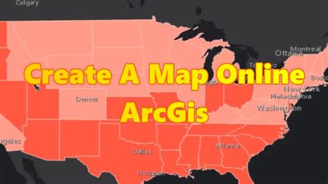 How To Make Maps Online Arcgis Youtube