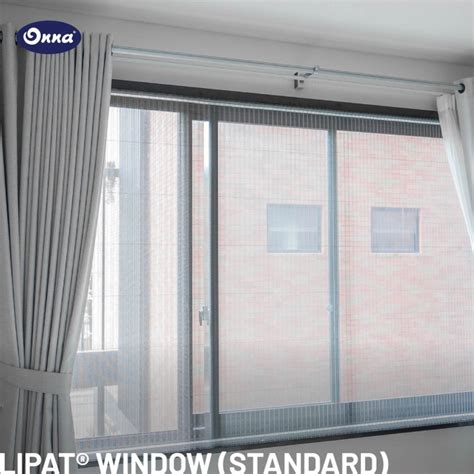 Jual Onna Lipat Window Standard Tirai Jendela Minimalis Dengan Kasa