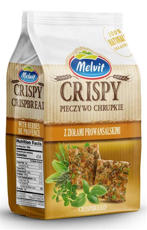 Pieczywo Chrupkie Wega Skie Crispy Vegan G Melvit S A