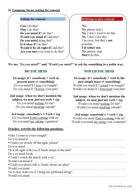 Consent Its Simple As Tea Creative… English Esl Worksheets Pdf And Doc