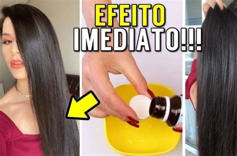 Raiz Lisa sem Química Receita Que Reduz o Volume do Cabelo