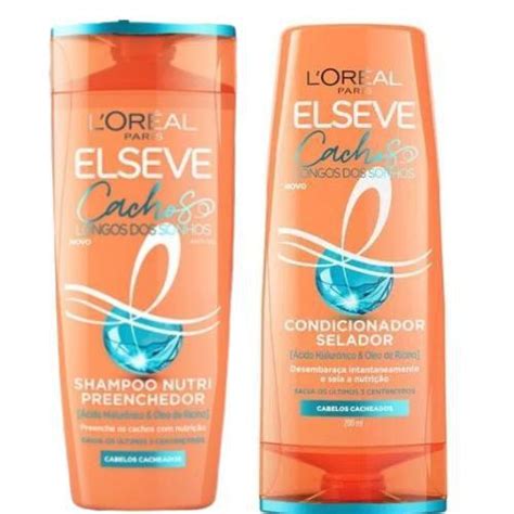 Kit Shampoo E Condicionador Elseve Nutri Cachos Longos Dos Sonhos Ml