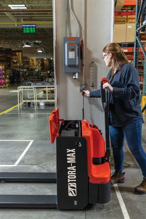 Tora Max Electric Walkie Pallet Jack Toyota Material Handling Systems