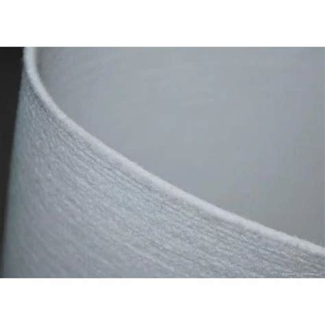 white plain needle punched  woven fabric  hospital