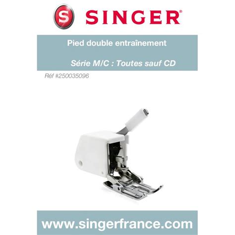 Pied Double Entrainement Singer