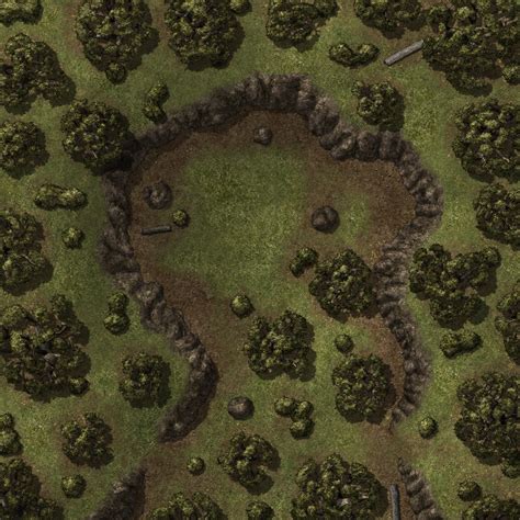 Rpg Forest Map