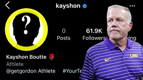 Kayshon Boutte Instagram Lsu Football Is In Trouble Youtube