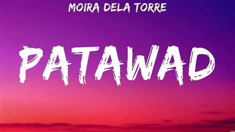 Moira Dela Torre Patawad Lyrics Iluna Charlie Puth Youtube