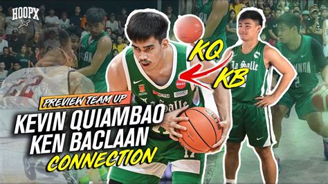 KEVIN QUIAMBAO AND KEAN BACLAAN PREVIEW TEAM UP WITH DE LA SALLE GREEN