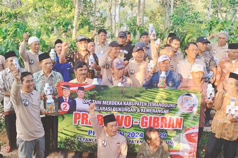 Tani Merdeka Temangggung Sosialisasi Visi Dan Misi Prabowo Gibran