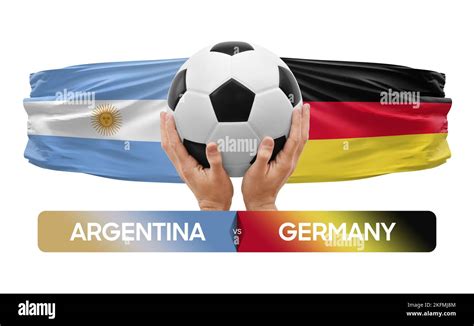 Argentina vs Germany national teams soccer football match competition ...