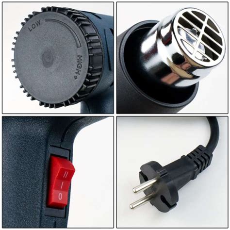 Promo Zhcy Electric Hot Air Gun Dryer Heat Solder 2000w 886a With Led Blue Diskon 23 Di Seller