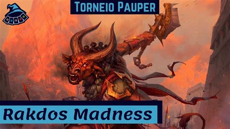 TORNEIO PAUPER Rakdos Madness YouTube