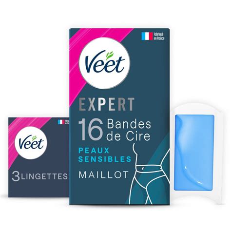 Veet Expert Bikini Wax Strips For Sensitive Skin