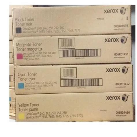 Dc 250 Xerox Toner Cartridges Set, For Laser Printer at Rs 24500/set in ...