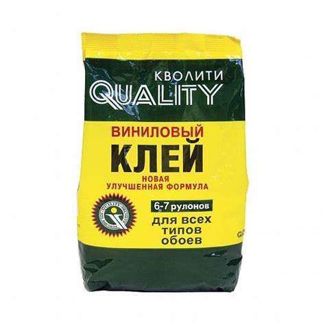 Клей для обоев QUALITY ОбойныйВинил, 200 г. - купить по доступной цене ...