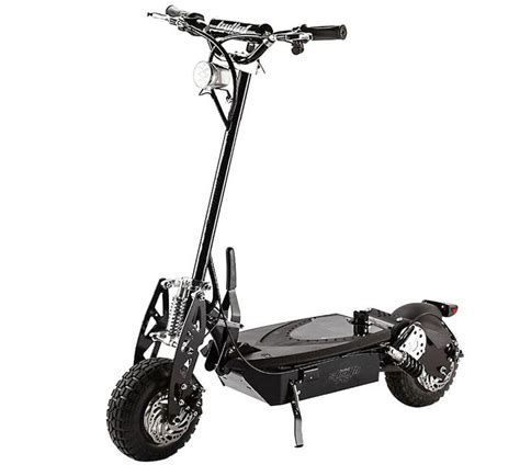 Bullet Black 48v 1000w Turbo W Led Folding Electric Scooter For Adults Stealth 1 6