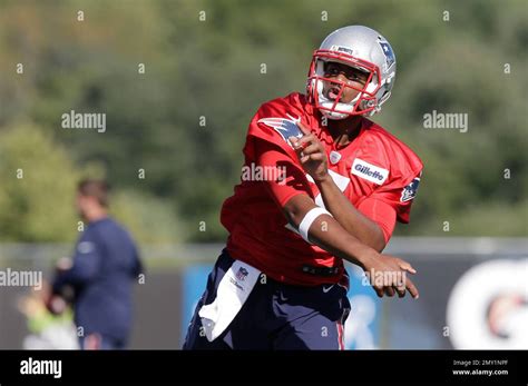 New England Patriots Quarterback Jacoby Brissett 7 Follows Through On