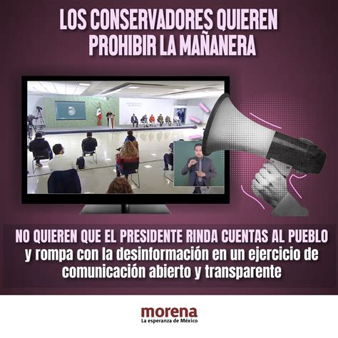 Morena on Twitter Los conservadores tuvieron un monopolio mediático