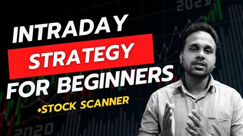 Simple Intraday Strategy For Beginners Screener Included Youtube