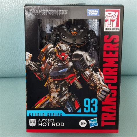 Transformers Generations Studio Series SS 93 Hot Rod Deluxe Action Figure The Last Knight 興趣及