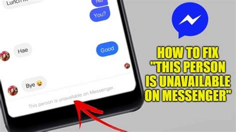 How To Fix This Person Is Unavailable On Messenger Technclub