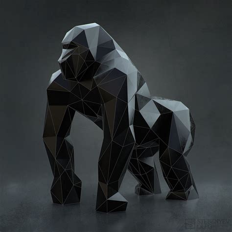 Low Poly Animals for 3D Printing (3) | Images :: Behance