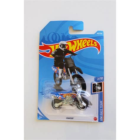 HOT WHEELS HW RACE TEAM HW450F Shopee Brasil