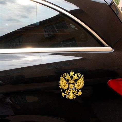 Купить Наклейки на авто, герб Российской Федерации, эмблема орла ...
