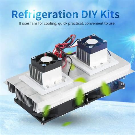 Kit De Sistema De Refrigeraci N Termoel Ctrico Peltier Ventilador Doble