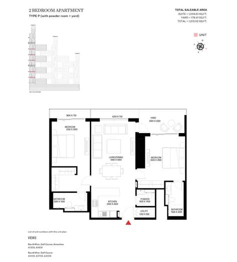 Sobha One Apartments By Sobha Group In Dubai Floor Plan