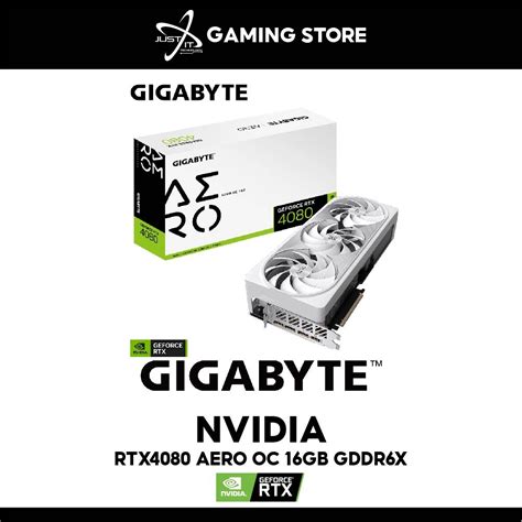 GIGABYTE RTX4080 AERO OC 16GB GDDR6X 256BIT VGA CARD ( GV-N4080AERO OC ...