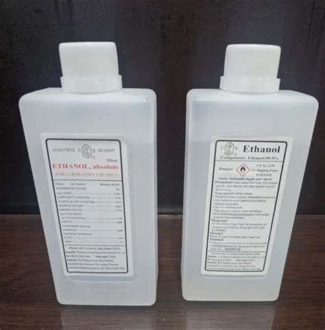 Ethanol Absolute Chemical Lab Reagent Lr Grade At Rs