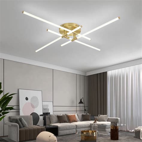 Brilho Moderno Led Luzes De Teto Para Sala Estar Quarto Foyer