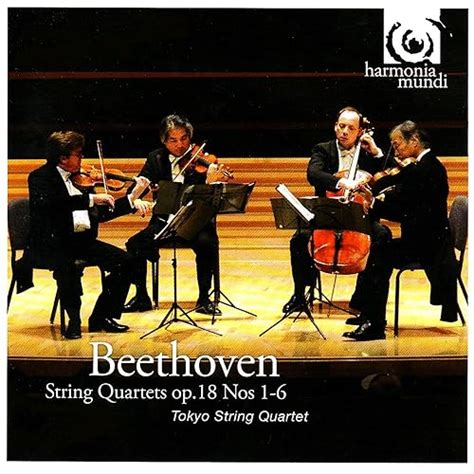 Beethoven String Quartets Op 18 No 1 6 By Tokyo String Quartet On