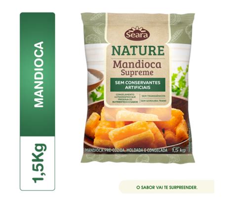 Mandioca Supreme Seara Nature Kg Minha Receita