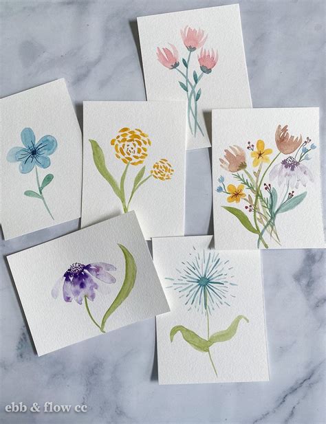 Simple Watercolor Flowers For Beginners Artofit