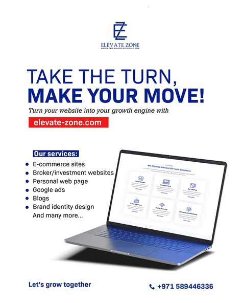 Elevate - 🚀 Take the turn, make your move! Your website isn’t just a