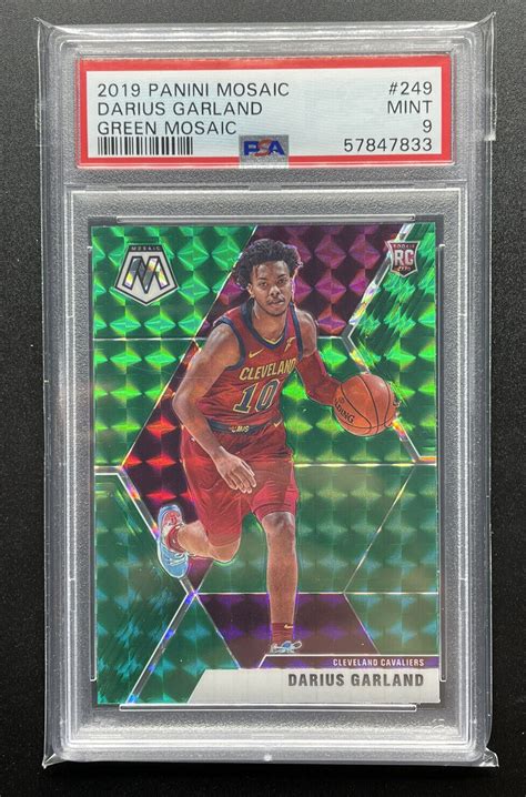 Mosaic Darius Garland Green Mosaic Prizm Rc Psa Mint