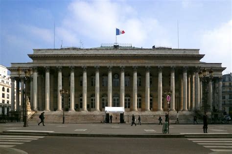 Premium Photo | The bourse de paris is the historical paris stock ...