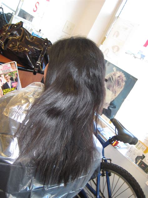 Hair Straightening- Before & After - Queen's Beauty House 得意髮廊