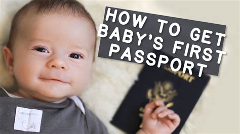 Getting Baby S FIRST Passport What We Did For Our Newborn YouTube