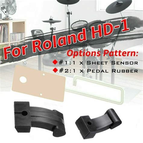 For Roland HD 1 Hi Hat Pedal Rubber Pad Sheet Sensor Actuator Circuit